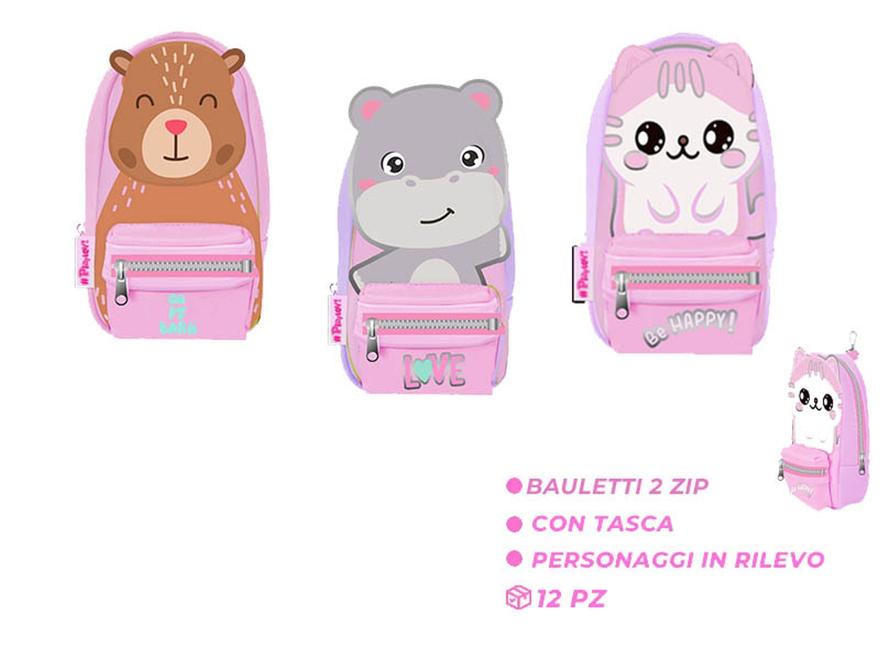 PLAYTOY CUTE BAULETTO ASS. 17020