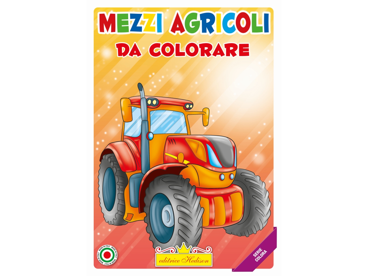 LIBRO COLORA I MEZZI AGRICOLI 7183