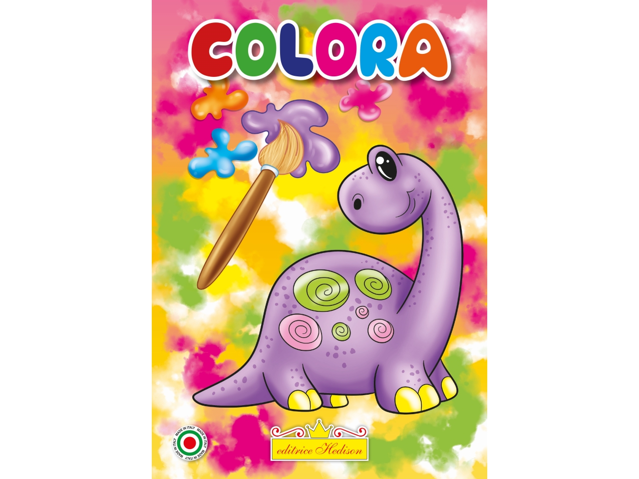 LIBRO MINICOLORETTI DINOSAURO 1318