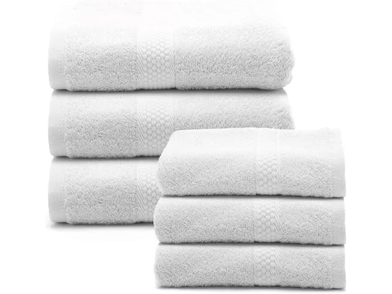 ASCIUGAMANI COPPIA 1+1 SPUGNA BIANCO 3 COPPIE47628 ASCIUGAMANI COPPIA 1+1 SPUGNA BIANCO 3 COPPIE47628