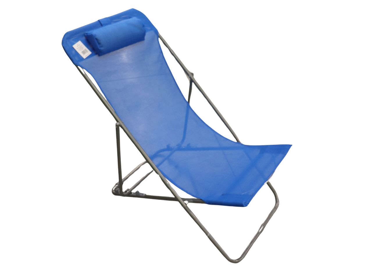 POLTRONA RELAX TEXT FERRO 82X56X90 BLU 3P. HU-092