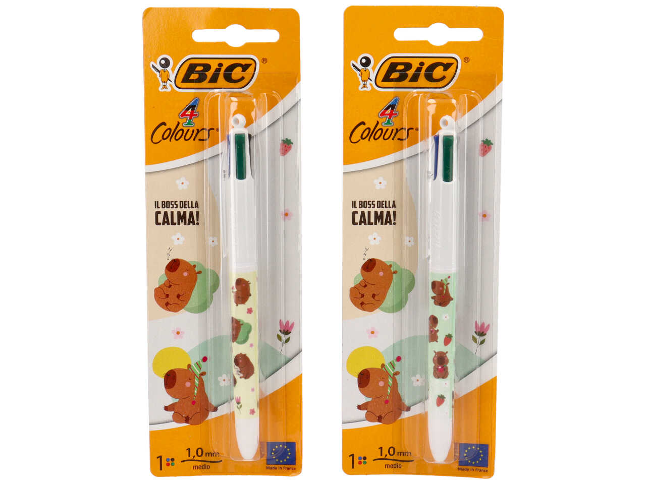 PENNA 4 COLORI DECORO CAPYBARA 306260 306260