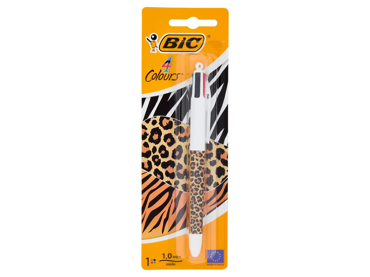 PENNA 4 COLORI ANIMALIER 300225 PENNA 4 COLORI ANIMALIER 300225