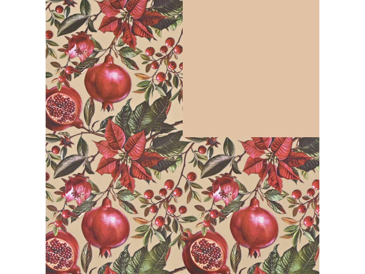 ROTOLO POINSETTIA 100CMX25MT ROSSO 360-9941