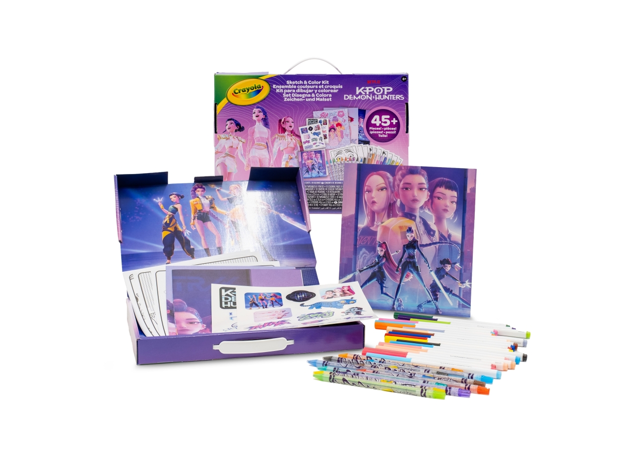 SET COLORA DISEGNA K-POP DEMON HUNTERS 04-0018
