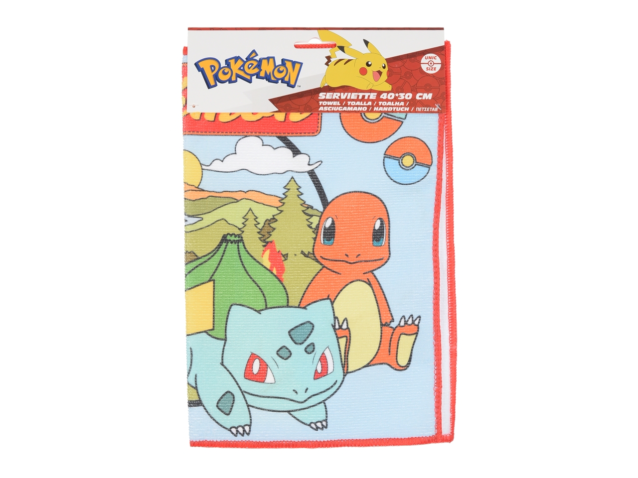 POKEMON TOVAGLIETTE 40X30CM BLUE ZH18011