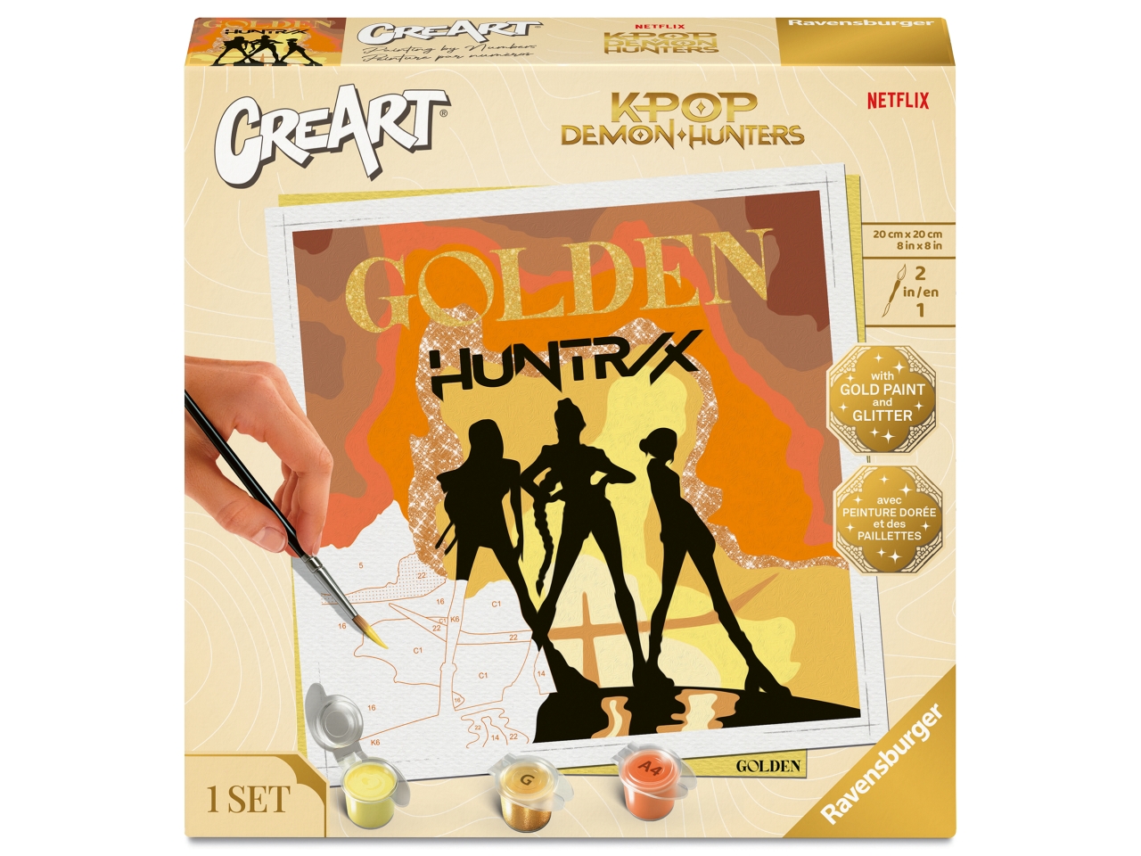 CREART SERIEK-POP DEMON HUNTERS: GOLDEN 12003017