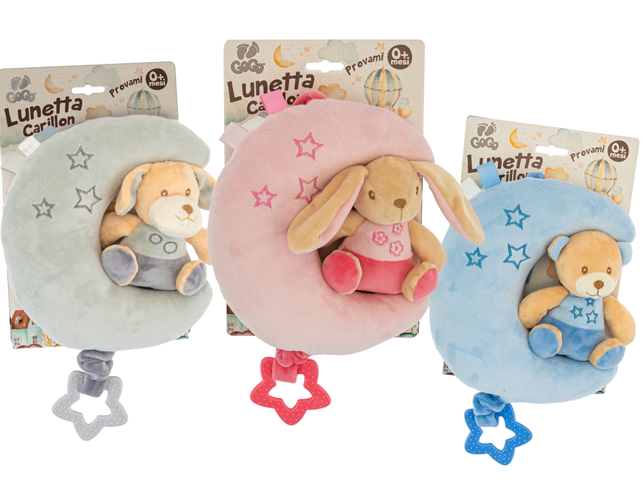 GOGO ELITE- CARILLON LUNA ANIMALETTO 3COL.39489