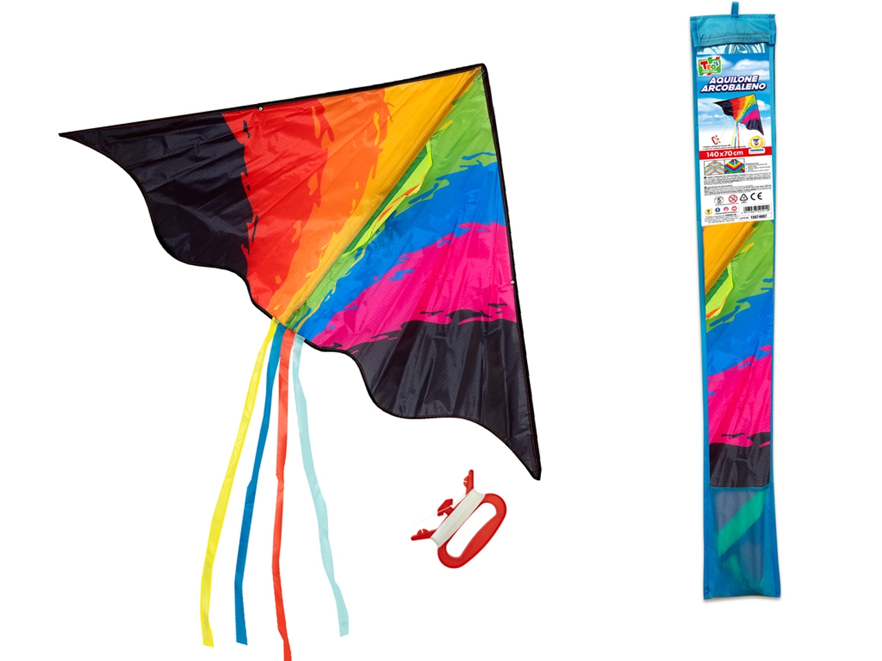 TEO’S AQUILONE ARCOBALENO CON UNA MANIGLIA 52521
