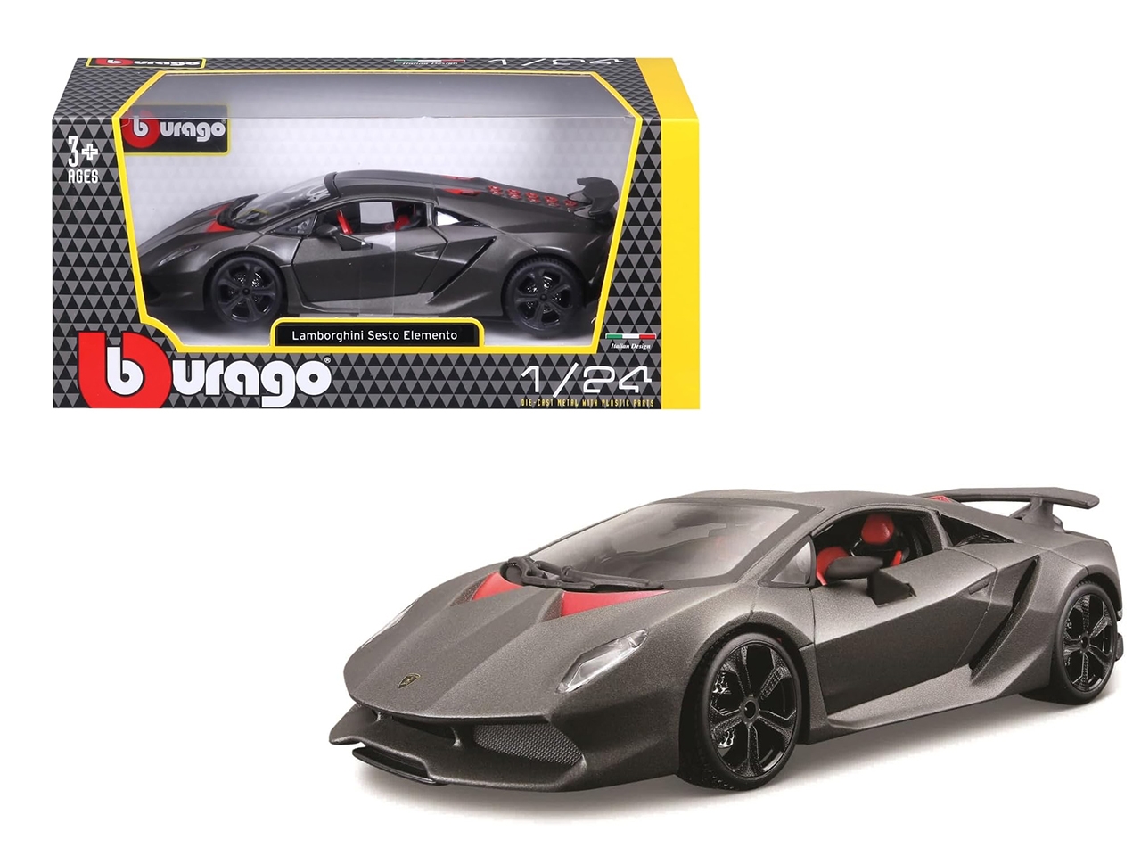 AUTO LAMBORGHINI SESTO ELEMENTO 1:24 GREY18-21061