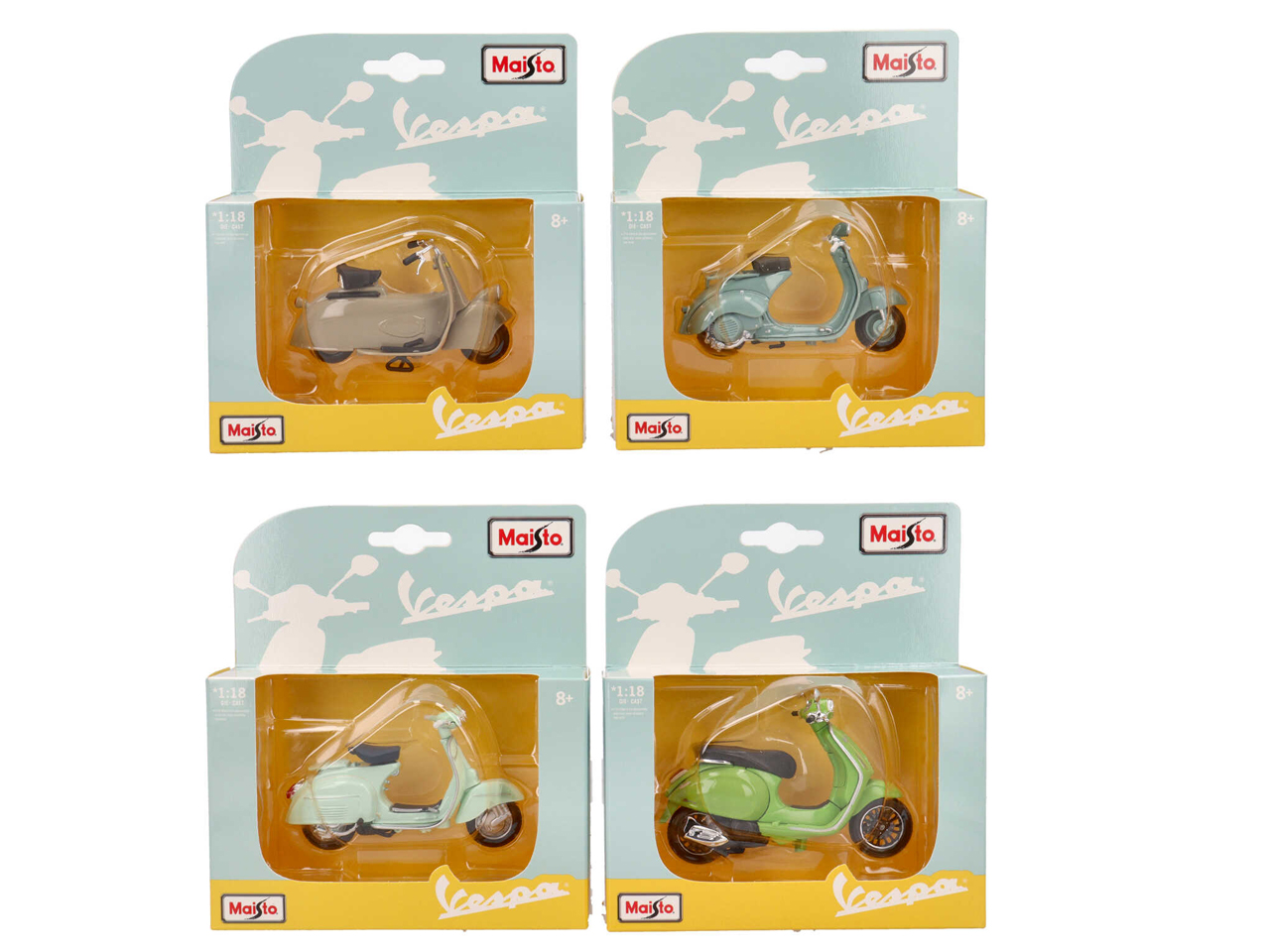 MOTO VESPA 1:18 31540