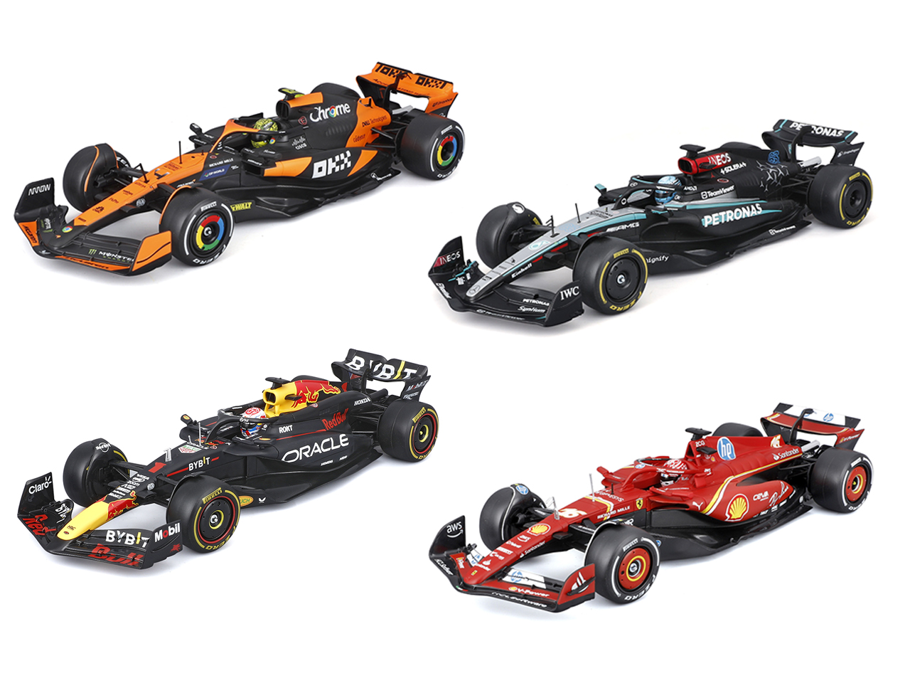 AUTO RACE FORMULA W/HELMET 1:2418-60121