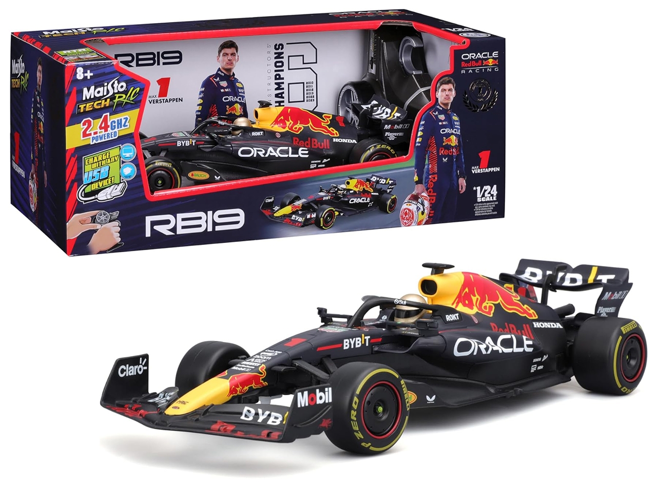 RED BULL RB19 F1 RADIOCOMANDO 1:24 82358