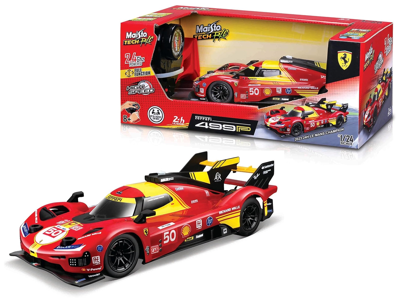 FERRARI 499P LE MANS CHAMPION RADIOCOM. 1:2482531