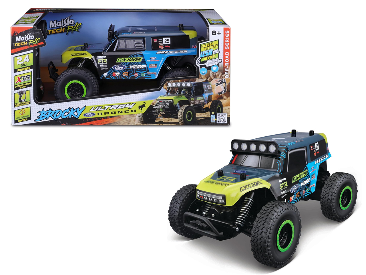 FORD BRONCO BROCKY ULTRA 4 RADIOCOMANDO 81605