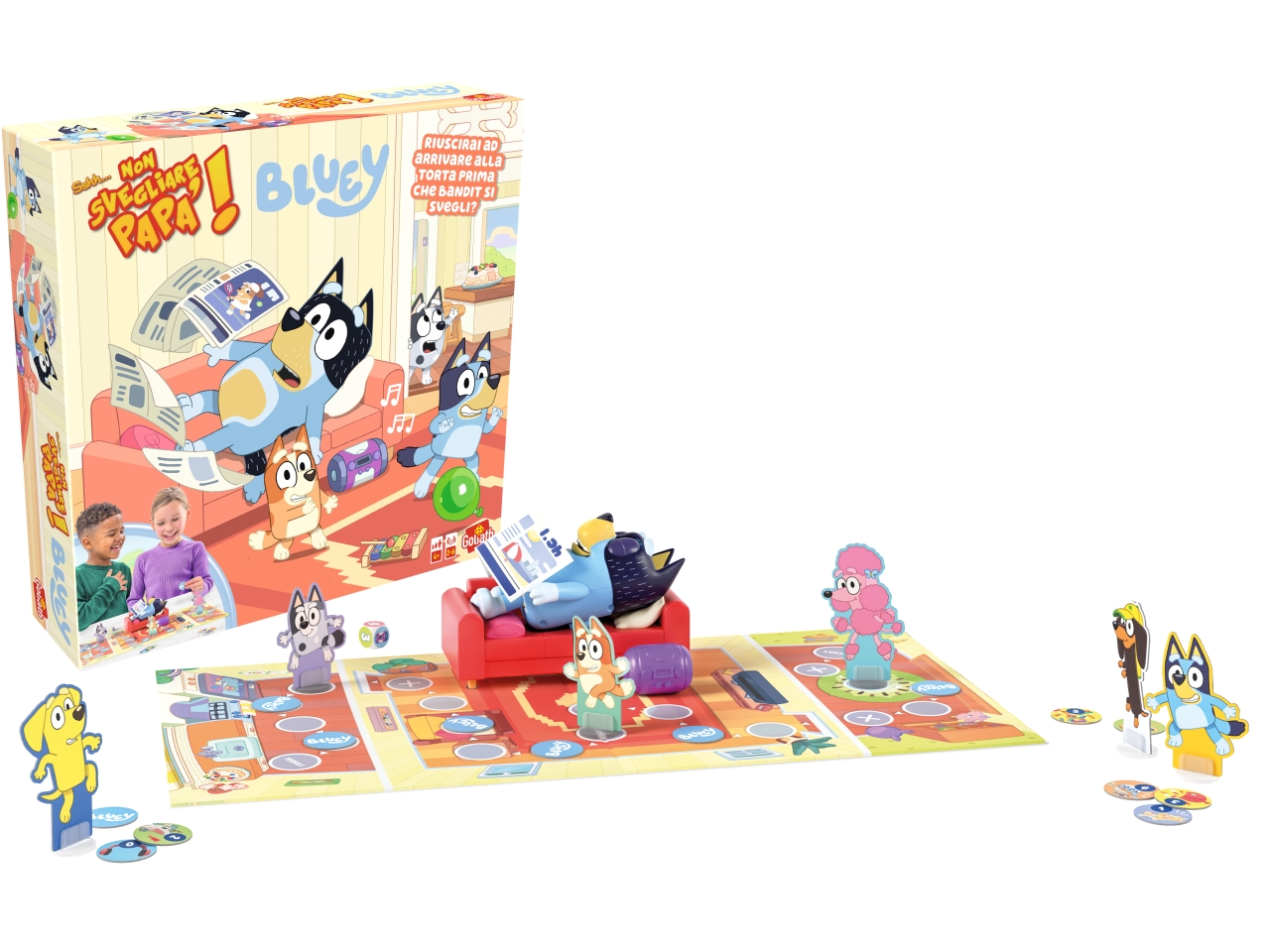 GIOCO NON SVEGLIARE PAPÀ BLUEY 939174.006