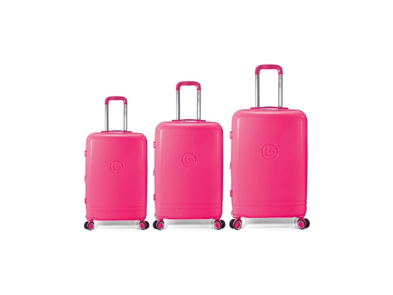 TROLLEY ABS 4RUOTE DO.EST.ROSA SET 3PZBZ5827RS-70 TROLLEY ABS 4RUOTE DO.EST.ROSA SET 3PZBZ5827RS-70