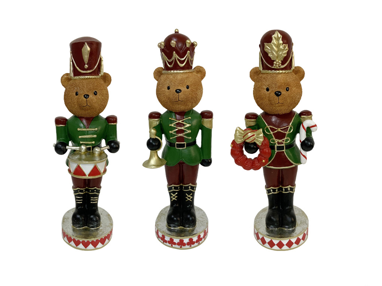 ORSO SOLDATINO RESINA SCOZZESE 3ASS.660015 ORSO SOLDATINO RESINA SCOZZESE 3ASS.660015