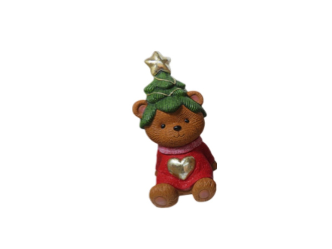 ORSO 23X20X40CM C/CAPPELLO AD ALBERO 669021