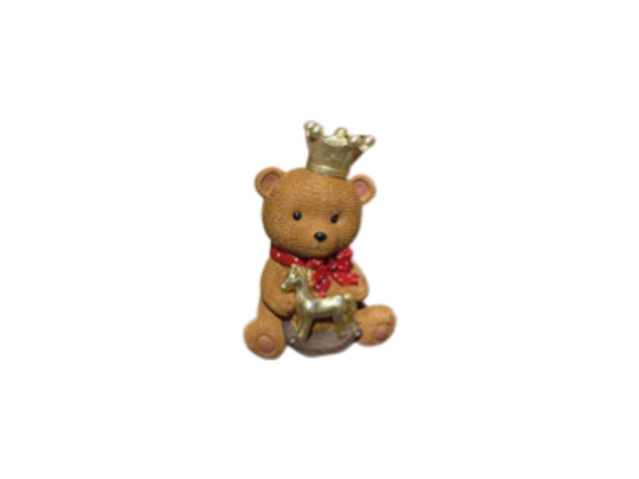 ORSO 25X19X36CM C/CAVALLO669029 ORSO 25X19X36CM C/CAVALLO669029