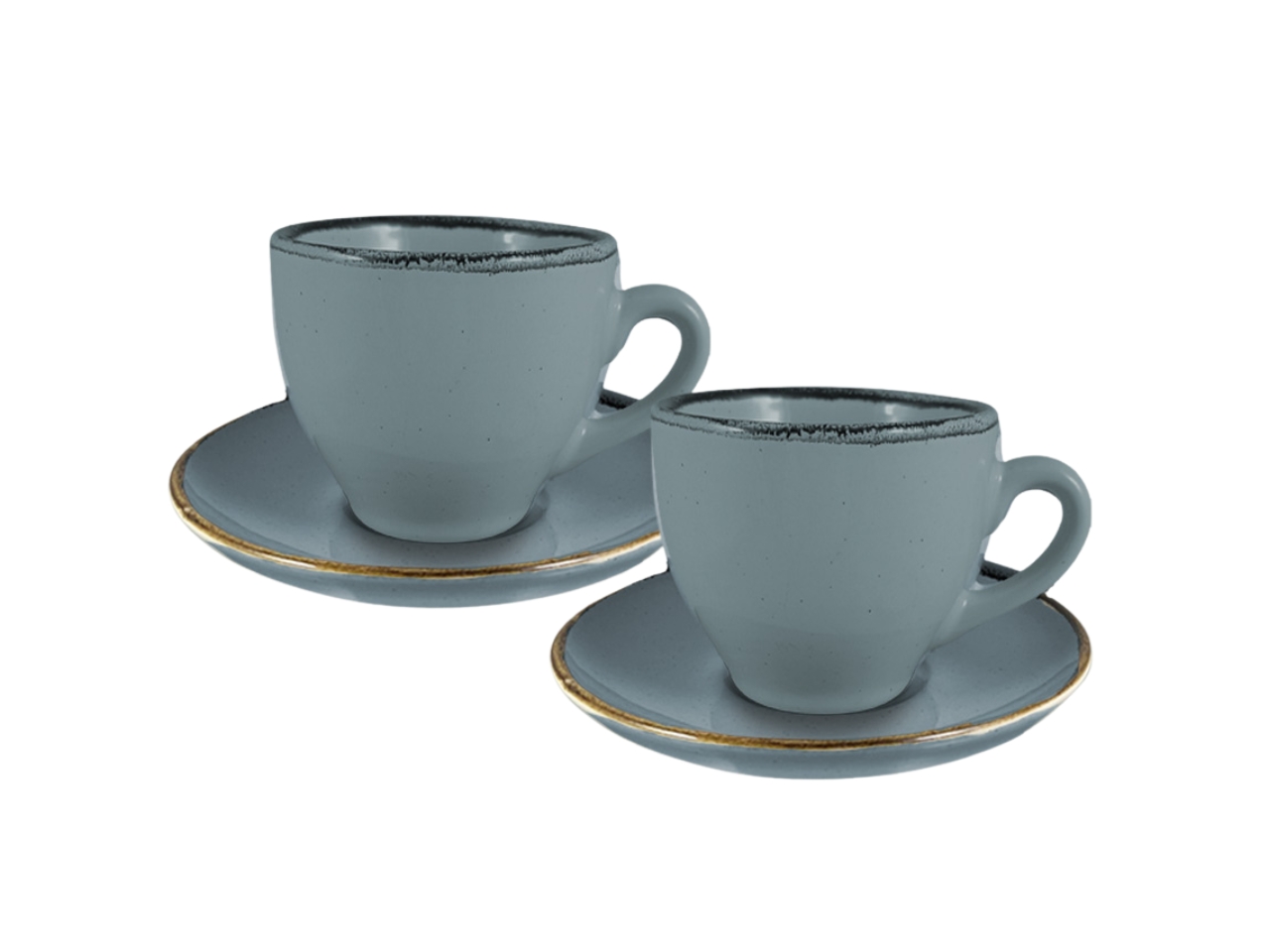 TIERRA TAZZE CAPPUCCINO FANGO 2PZ C/PIATT.57894