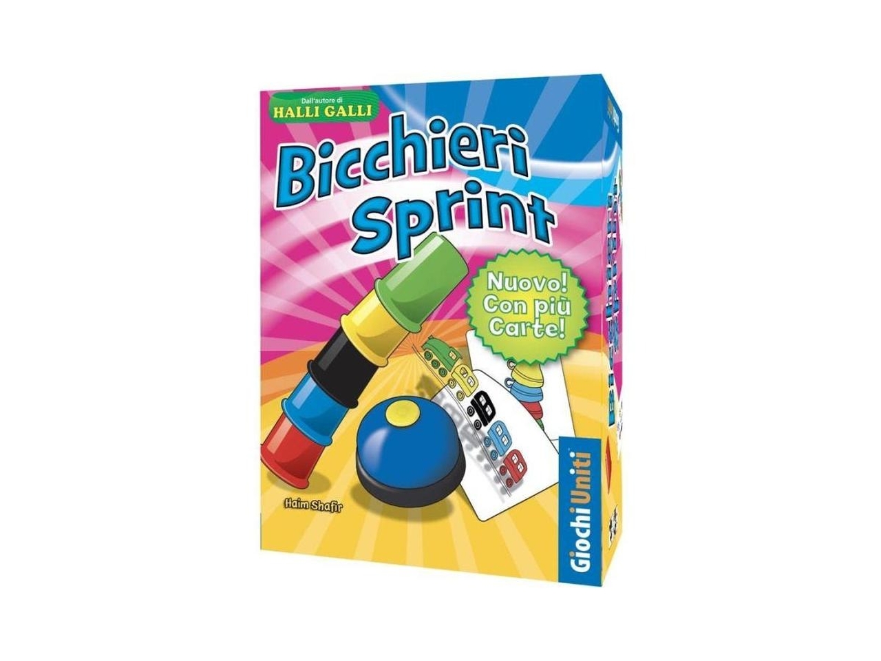 GIOCO BICCHIERI SPRINT SECONDA EDIZIONE GU797