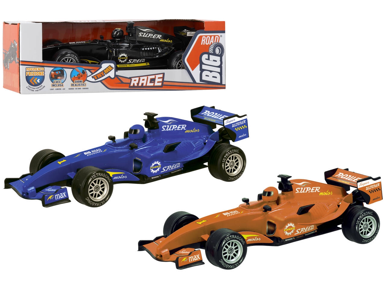 AUTO FORMULA FRIZIONE LUCI/SUONI 3COL. 42771
