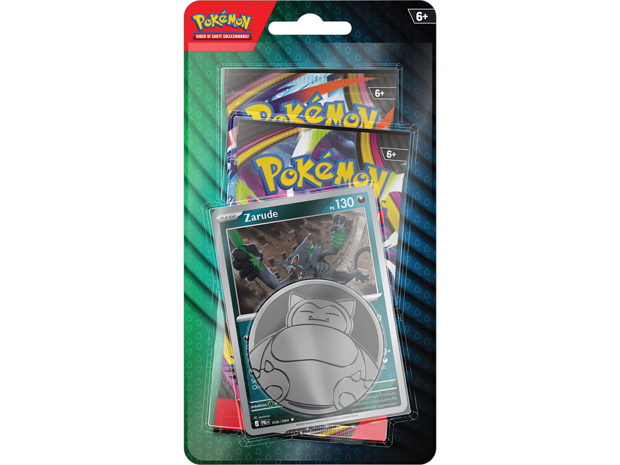 POKEMON ZARUDE BLISTER 2 BUSTE PK10412-I £ POKEMON ZARUDE BLISTER 2 BUSTE PK10412-I £