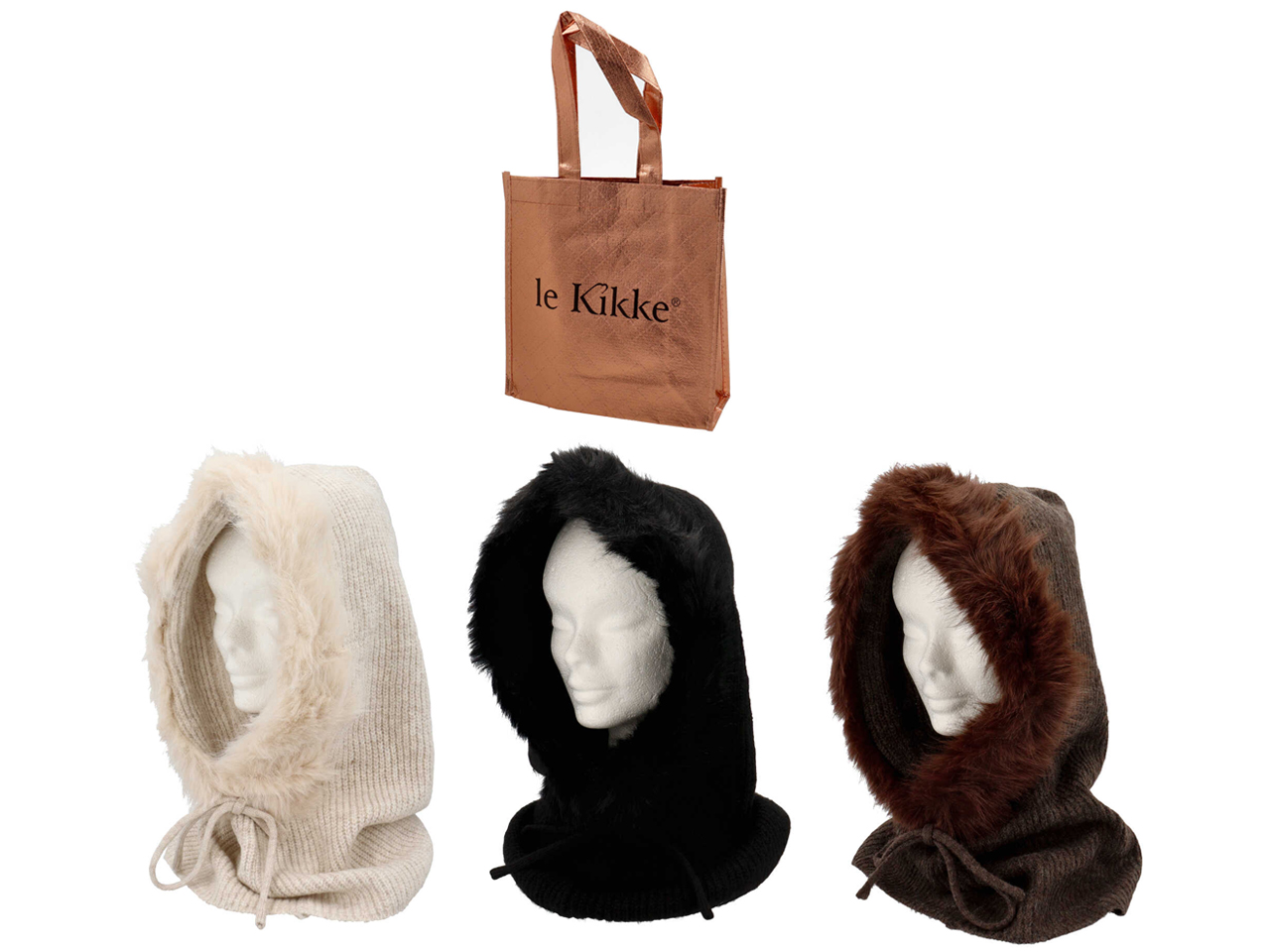 BALACLAVA DONNA LE KIKKE CON BORSA CP20032