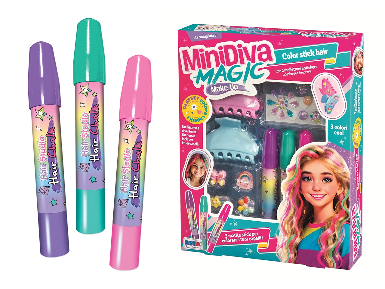 MINIDIVA MAGIC MAKE UP STICK COLORA CAPELLI 12370