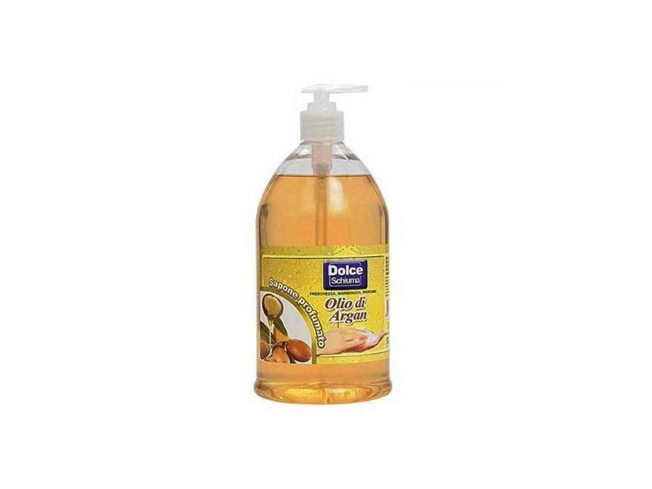 DOLCE SCHIUMA SAPONE LIQUIDO 1LT ARGAN $ DOLCE SCHIUMA SAPONE LIQUIDO 1LT ARGAN $