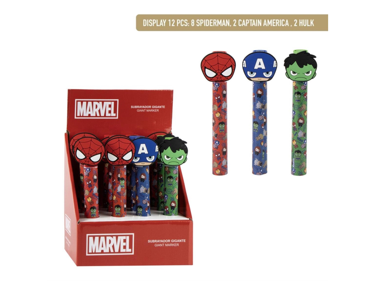 MARVEL EVIDENZIATORE MAXI ASS. 2700002404