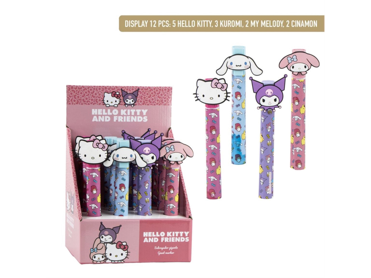 HELLO KITTY EVIDENZIATORE MAXI ASS. 2700002406