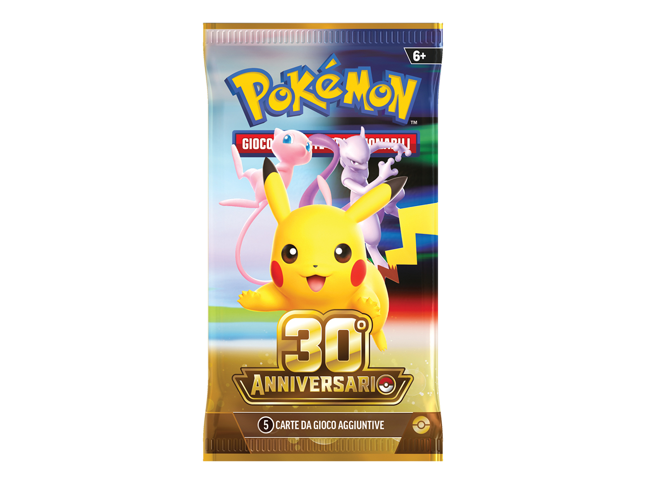 POKEMON 30° ANNIV. BUNDLE 6 BUSTE PK10451-I £