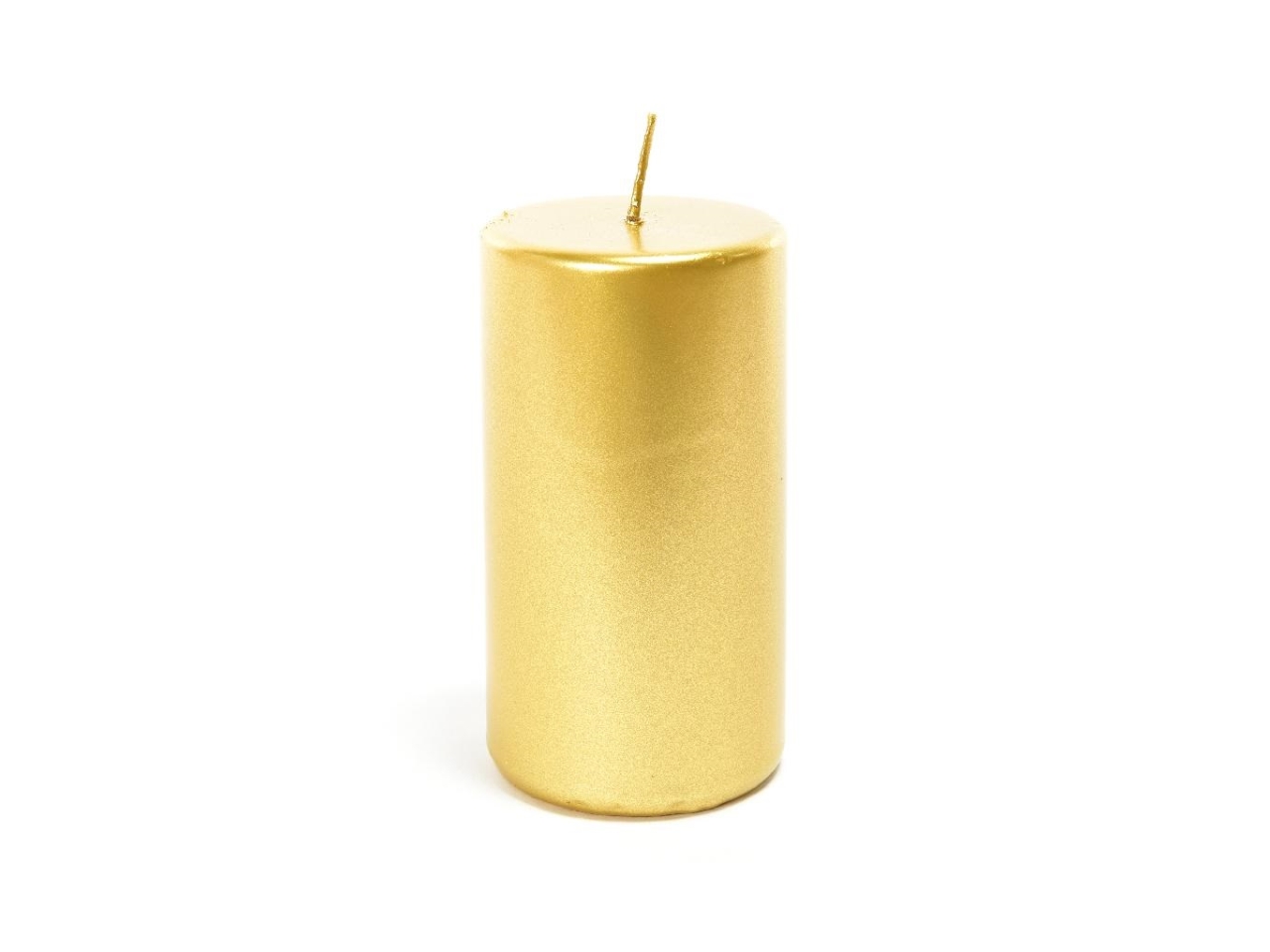 CANDELA MOCCOLO 5X15CM ORO 99249