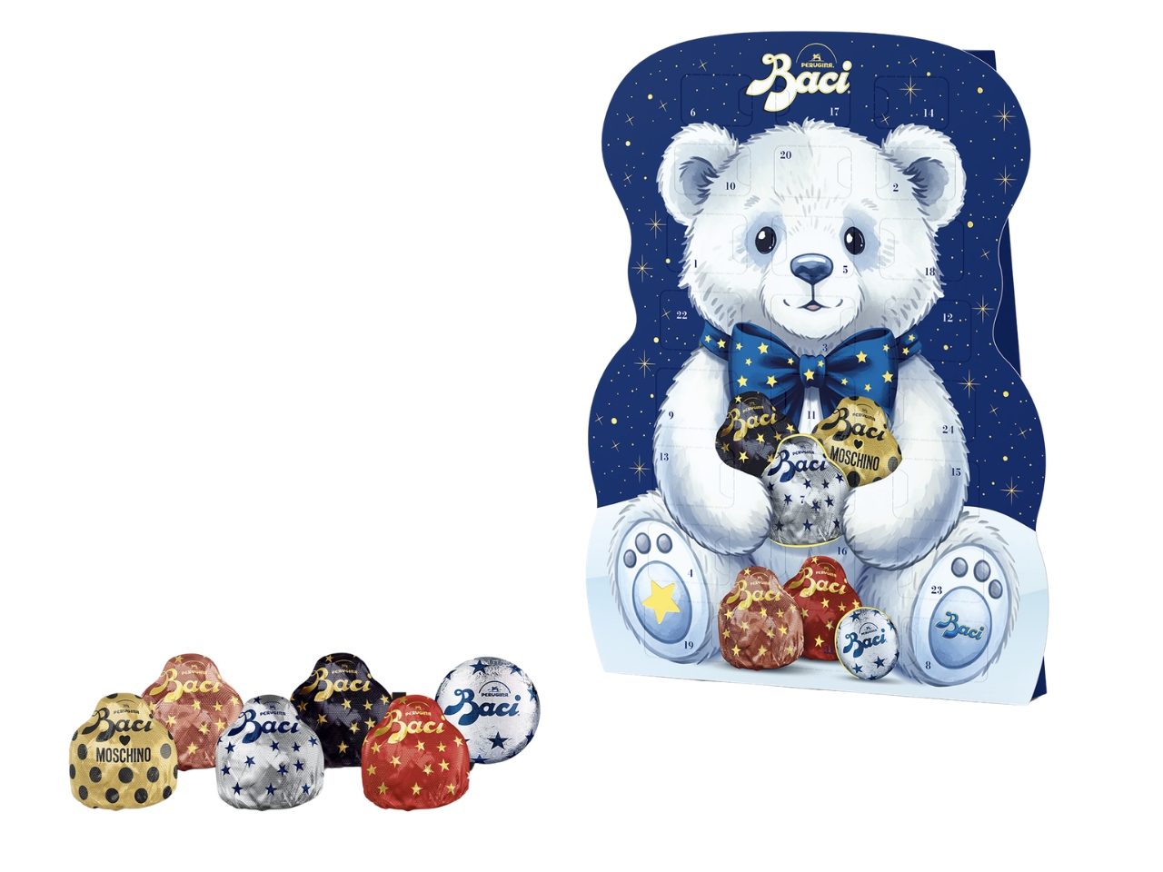 BACI CALENDARIO DELL’AVVENTO ORSO 267GR 14514051