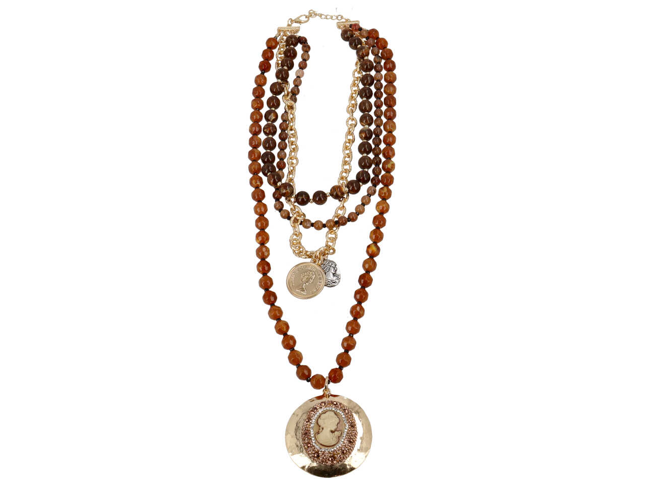 COLLANA LUNGA MULTIFILO CON PE 290624 COLLANA LUNGA MULTIFILO CON PE 290624