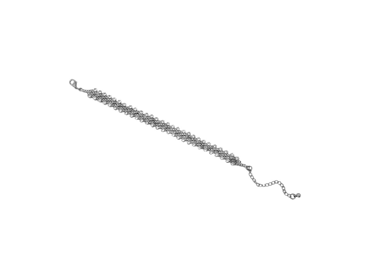 BRACCIALE CON STRASS TRASVERSA 284161 BRACCIALE CON STRASS TRASVERSA 284161
