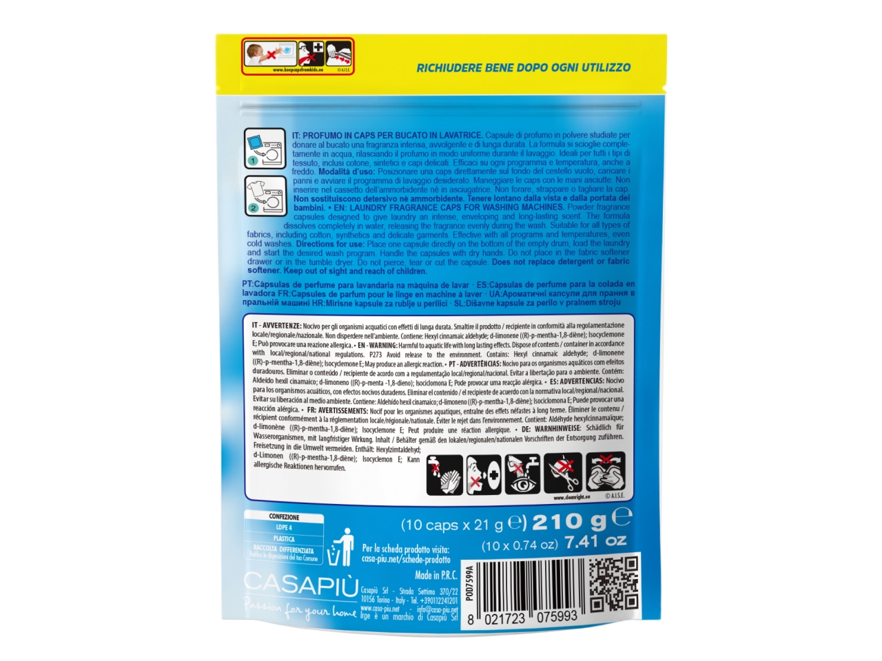 IRGE ESSENZA CAPS 10PZ FRESCHEZZA MARINA POD7599A