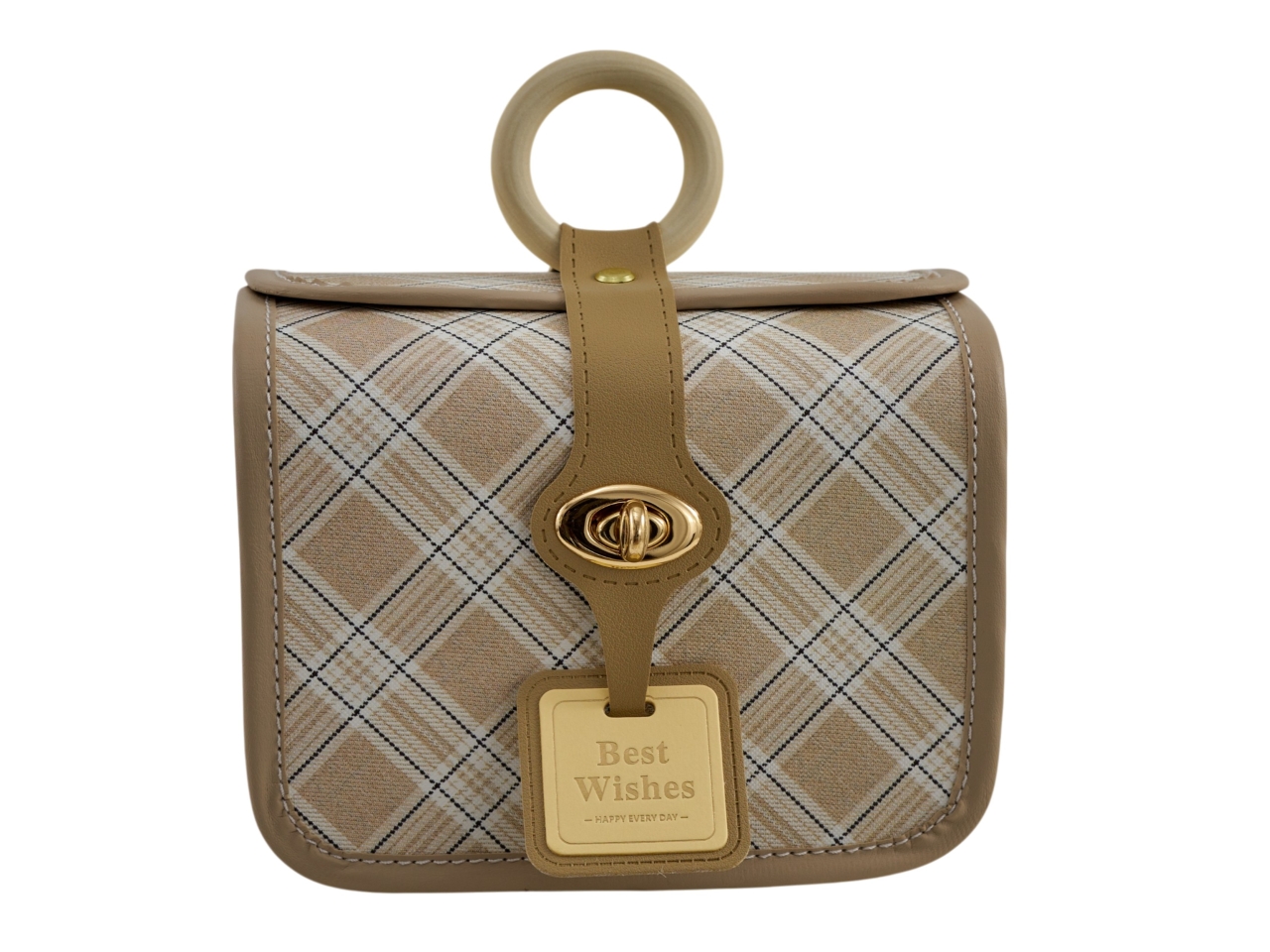VINTAGE BAULETTO RETT.17,8X12,7X14CM BROWN1441072