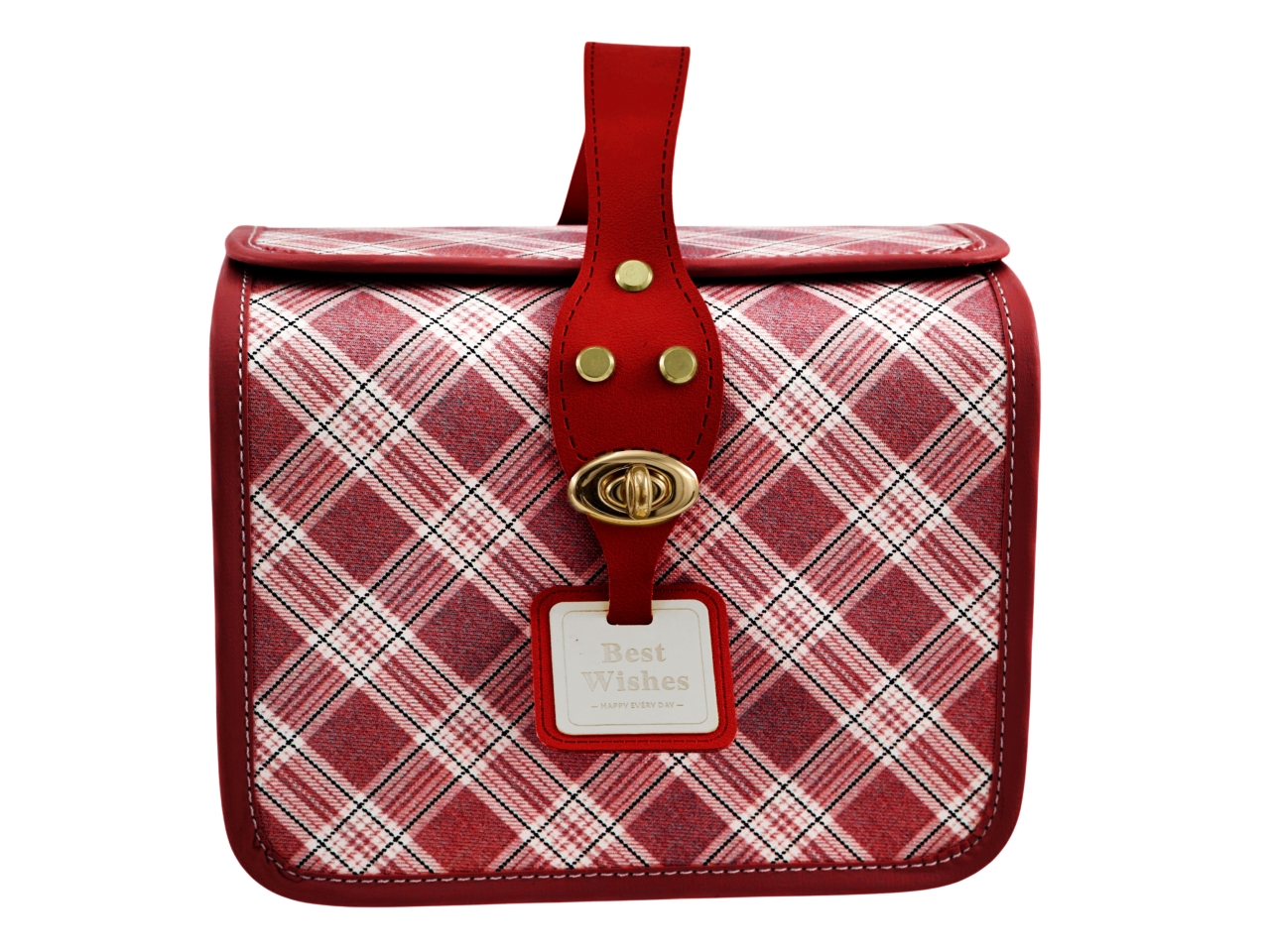 VINTAGE BAULETTO RETT.21,8X15,7X17CM ROSSO1441087