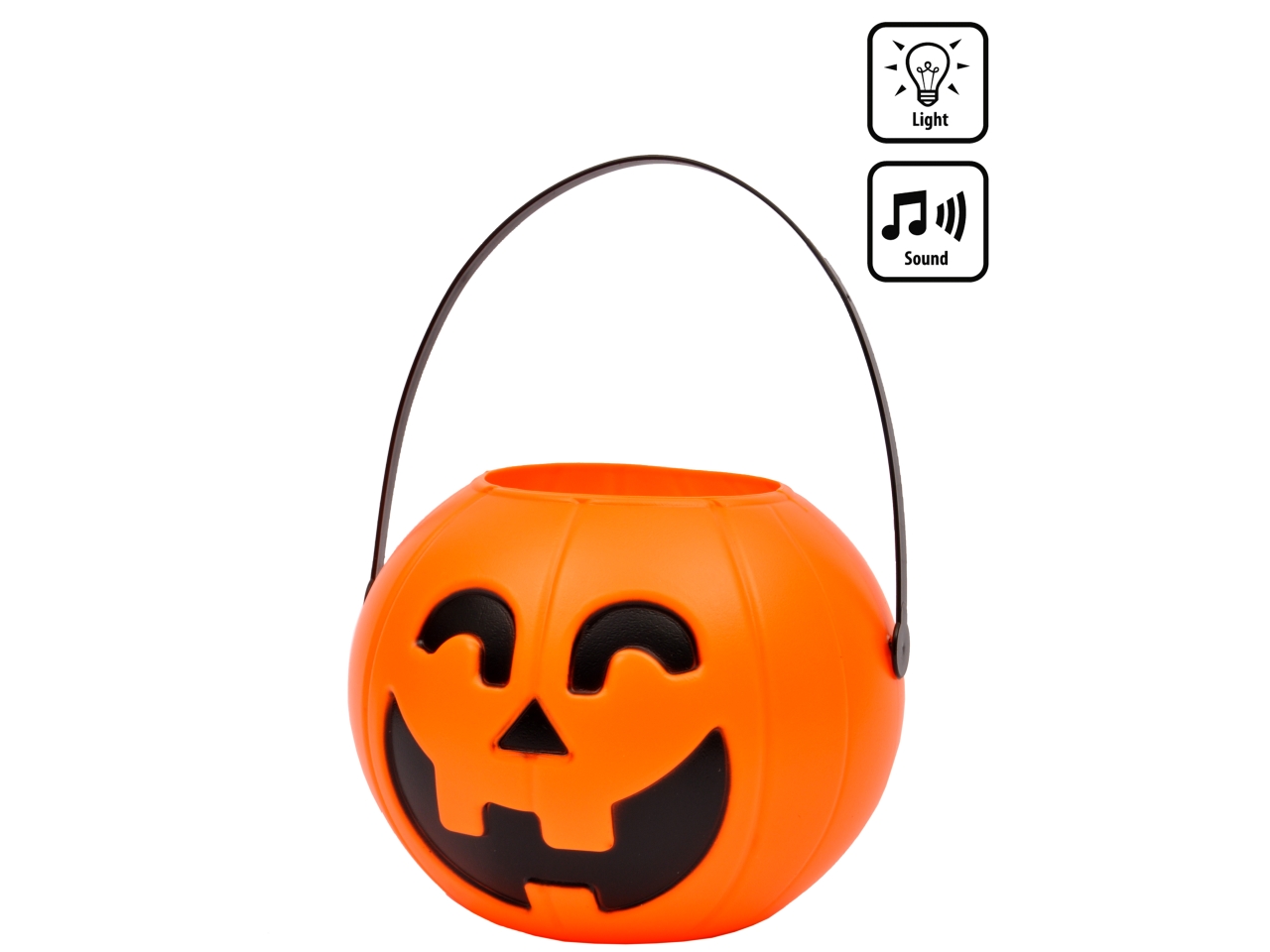 ZUCCA CONTENITORE 17XH.13CM C/LUCE E SUONO 31523