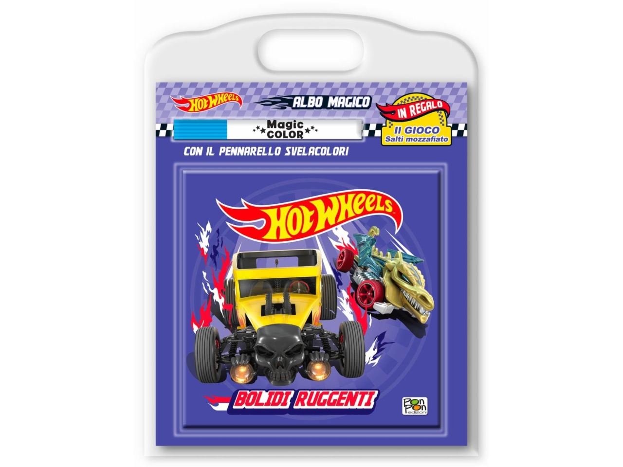 HOT WHEELS ALBO MAGICO BOLIDI RUGGENTI 56045A HOT WHEELS ALBO MAGICO BOLIDI RUGGENTI 56045A