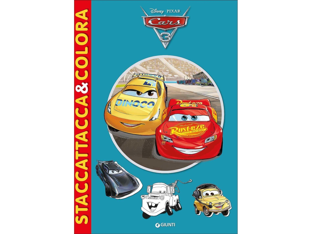 CARS 3 STACCATTACCA E COLORA W03305