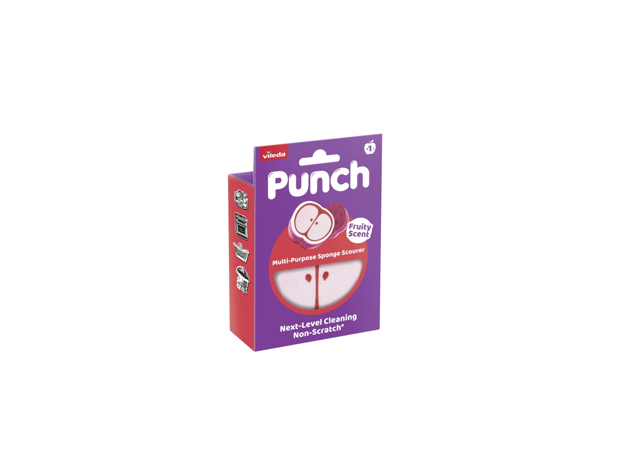 VILEDA PUNCH SPUGNA ABRASIVA MELA182810