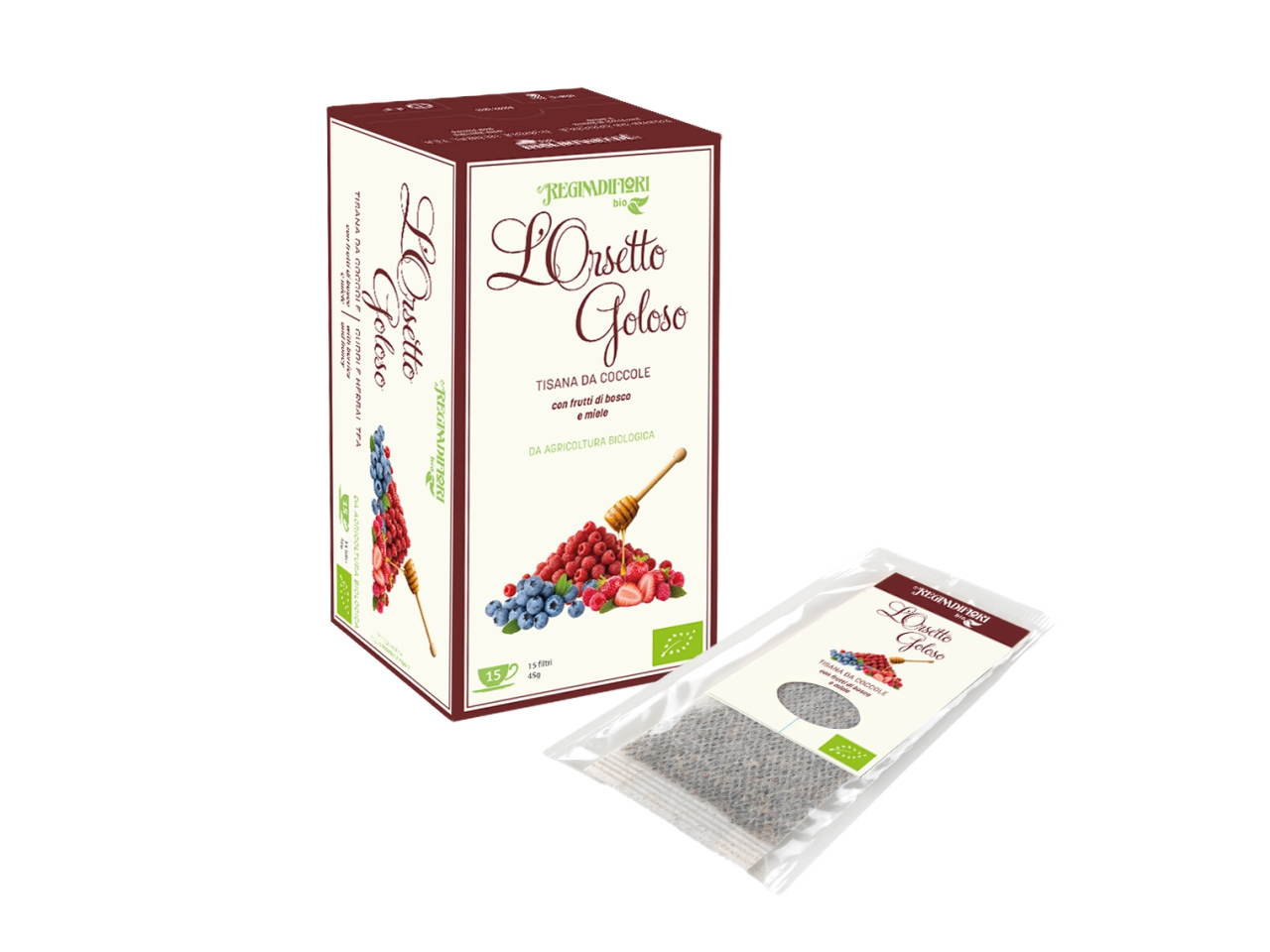 TISANA BIOLOGICA ORSETTO GOLOSO 3GR 15PZ RFB70