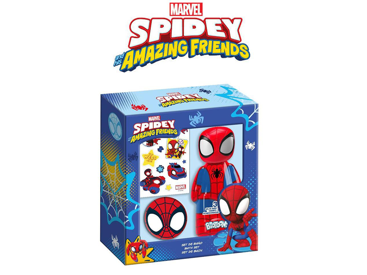 SPIDEY CONFEZIONE REGALO TATTOO 3D LN2571 SPIDEY CONFEZIONE REGALO TATTOO 3D LN2571