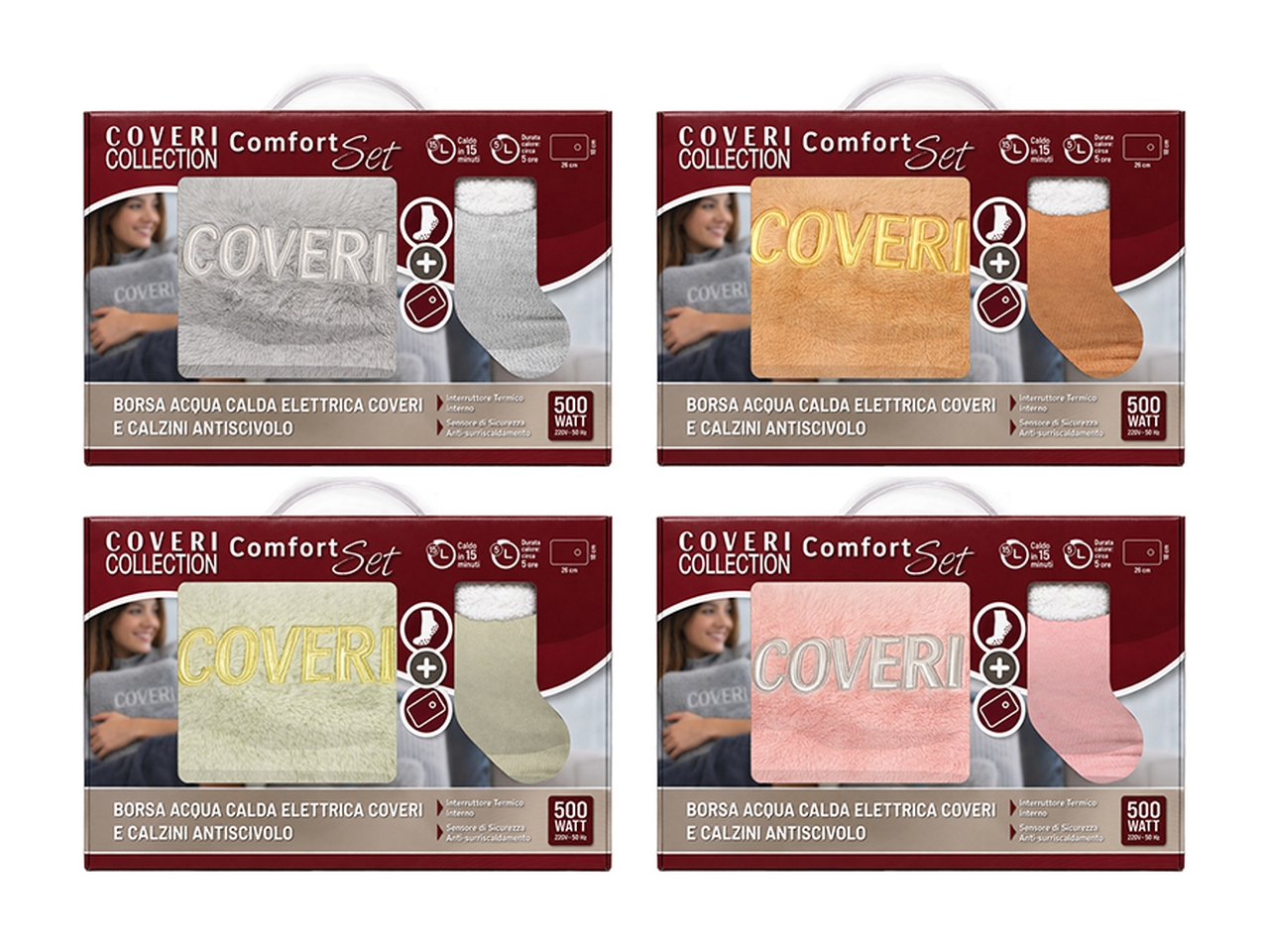 BORSA ACQUA CALDA COVERICALZINI 4ASS. 39652768
