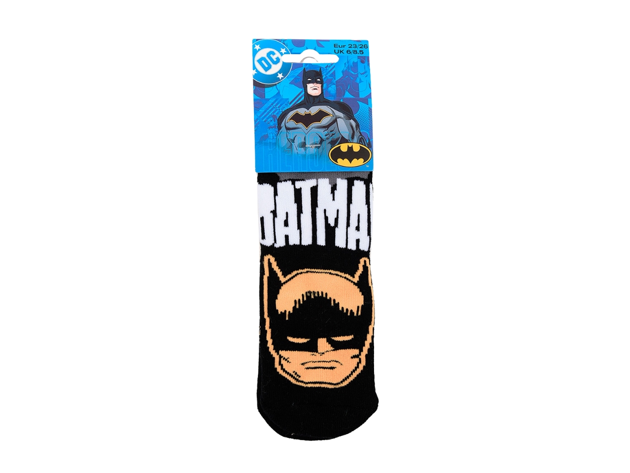 BATMAN CALZE ANTISCIVOLO 23/26 NERO ZH06111-23/26