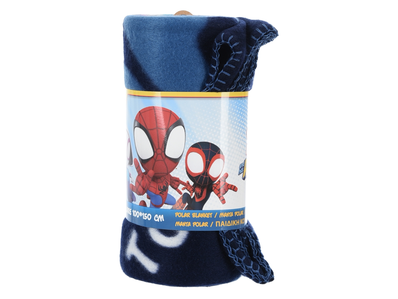 SPIDEY E I SUOI AMICI PLAID 100X150CM BLU ZH46028 SPIDEY E I SUOI AMICI PLAID 100X150CM BLU ZH46028